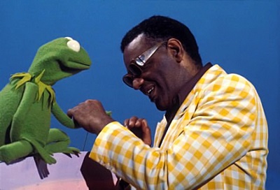 Ray Charles on Sesame Street color